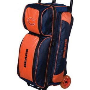 NFL Chicago Bears 3 Ball Roller Bowling Bag