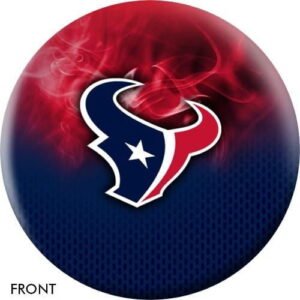 NFL on Fire Houston Texans Bowling Ball