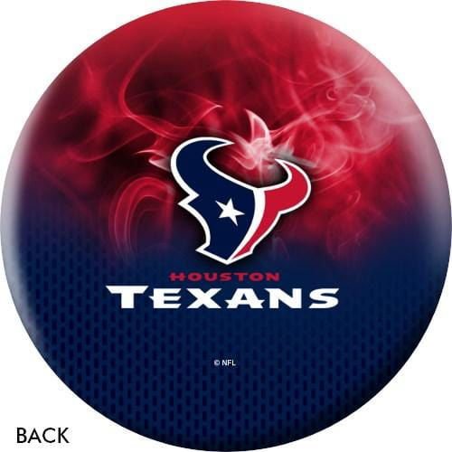 NFL on Fire Houston Texans Bowling Ball - Image 2