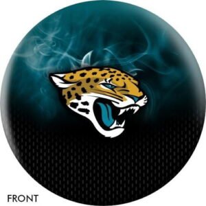 NFL on Fire Jacksonville Jaguars Bowling Ball