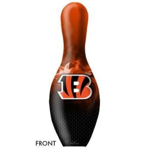 KR Strikeforce NFL on Fire Pin, Cincinnati Bengals Bowling Pin, NFL bowling pin, KR Strikeforce Bengals pin, custom NFL bowling pins, Cincinnati Bengals sports merchandise, bowling pins NFL edition, Bengals fan bowling gear, collectible bowling pin Bengals, KR Strikeforce NFL gear, NFL sports fan gifts, Bengals bowling supplies, professional bowling equipment, licensed NFL bowling accessories, Bowling Pro Supplies, best bowling pins for sale, custom bowling pins, decorative bowling pins, premium bowling gear, high-quality bowling equipment, top-rated bowling accessories, bowling pro shop, strikeforce bowling products, bowling gear online, buy bowling pins online, unique bowling gifts, NFL bowling memorabilia, official NFL bowling pins, league bowling gear, bowling center equipment, tenpin bowling accessories, sports team bowling pins.