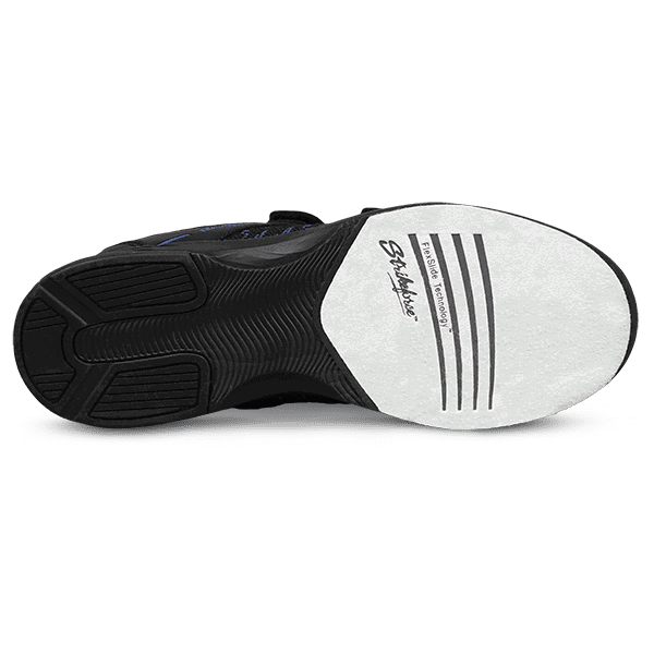 KR Strikeforce Youth Flyer Mesh Lite Velcro Black Royal Bowling Shoes - Image 6