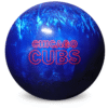 MLB Engraved Chicago Cubs Undrilled Bowling Ball - Image 2