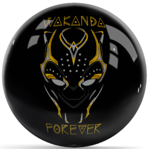 OnTheBallBowling Marvel Avengers Black Panther Wakanda Forever Bowling Ball