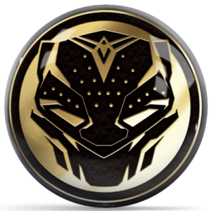 OnTheBallBowling Marvel Avengers Black Panthers Icon Bowling Ball
