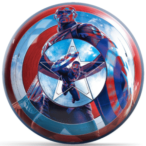 OnTheBallBowling Marvel Avengers Captain America Sam Wilson Bowling Ball