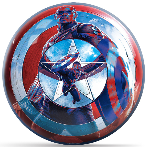 OnTheBallBowling Marvel Avengers Captain America Sam Wilson Bowling Ball