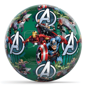 Marvel Avengers Characters Pattern Bowling Ball
