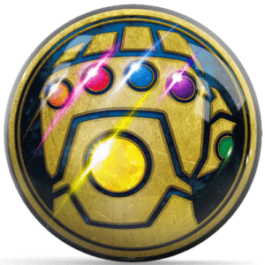 OnTheBallBowling Marvel Avengers Thanos Icon Bowling Ball