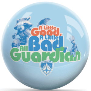 OnTheBallBowling Marvel Guardian of the Galaxy Groot and Rocket Bowling Ball