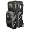 Motiv Vault 3 Ball Roller Covert Black Bowling Bag - Image 2