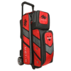 Motiv Vault 3 Ball Roller Fire Red Bowling Bag - Image 2