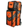 Motiv Vault 3 Ball Roller Tangerine Bowling Bag - Image 2