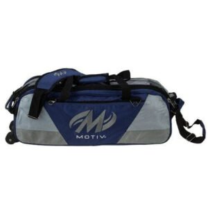 Motiv Ballistix 3 Ball Tote Navy Bowling Bag