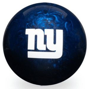 NFL Engraved Plastic New York Giants Bowling Ball
