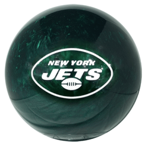 NFL Engraved Plastic New York Jets Bowling Ball