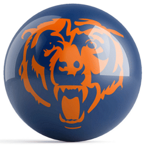 NFL Team Logo Chicago Bears Bowling Ball