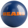 NFL Team Logo Chicago Bears Bowling Ball - Image 2