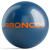 NFL Team Logo Denver Broncos Bowling Ball - Image 2
