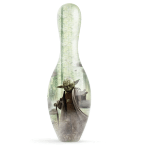 OnTheBallBowling Star Wars Yoda in Forest Bowling Pin