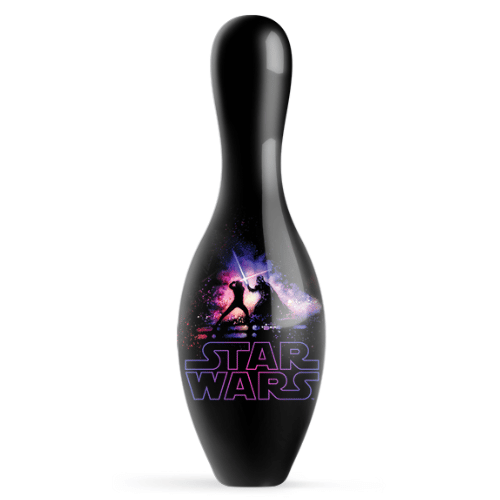 OnTheBallBowling Star Wars Logo Fight Scene Bowling Pin