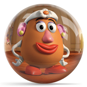 OnTheBallBowling Disney Toy Story Mr. & Mrs. Potato Head Bowling Ball