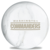 OnTheBallBowling White Marble NFL Washington Commanders Bowling Ball - Image 2