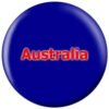 OnTheBallBowling Australian Flag Bowling Ball - Image 2