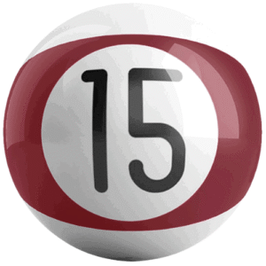 OnTheBallBowling Billiards Bowling Ball Stripe 15 Ball