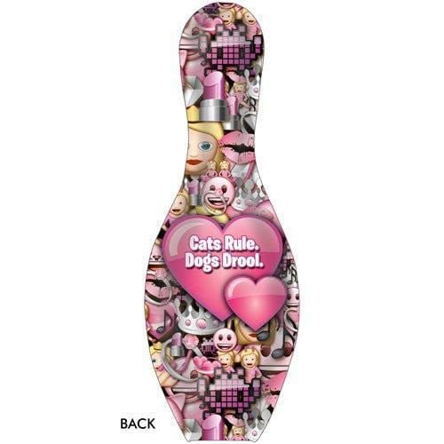 OnTheBallBowling Bowling Emoji Cats Rule Bowling Pin - Image 2