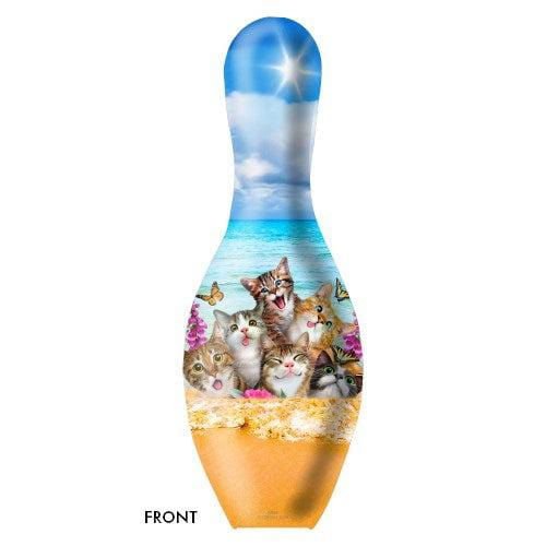 OnTheBallBowling Howard Robinson- Cats Selfie Bowling Pin