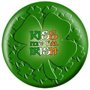 OnTheBallBowling Kiss Me I'm Irish Bowling Ball