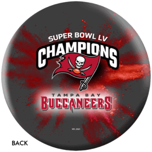 OnTheBallBowling NFL Tampa Bay Bucs Super Bowl LV Champions Bowling Ball - Image 2