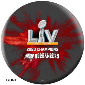 OnTheBallBowling NFL Tampa Bay Bucs Super Bowl LV Champions Bowling Ball