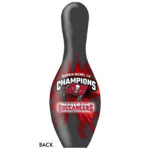 OnTheBallBowling NFL Tampa Bay Bucs Super Bowl LV Champions Bowling Pin - Image 2