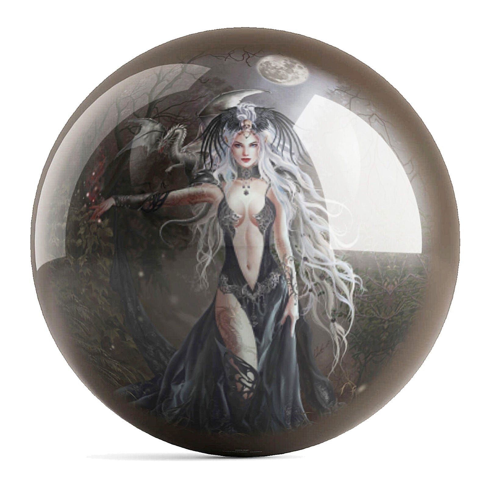 OnTheBallBowling Queens of Havoc Ball Bowling Ball by Nene Thomas - Image 2