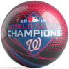 Ontheballbowling 2019 World Series Champion Washington Nationals Bowling Ball - Image 2
