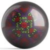 Ontheballbowling Black Sugar Skull Bowling Ball by Brandon Starr - Image 2