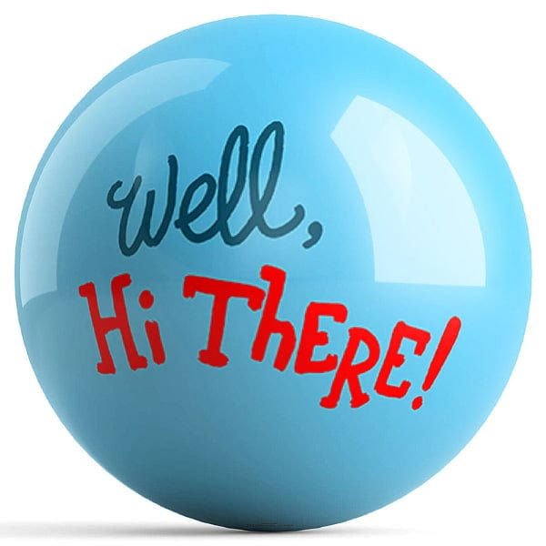 Ontheballbowling Blue Monster Bowling Ball by Brandon Starr - Image 2