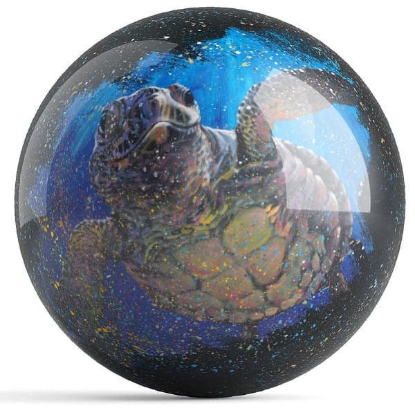 Ontheballbowling Kemps Turtle Bowling Ball By Get Down Art - Image 2