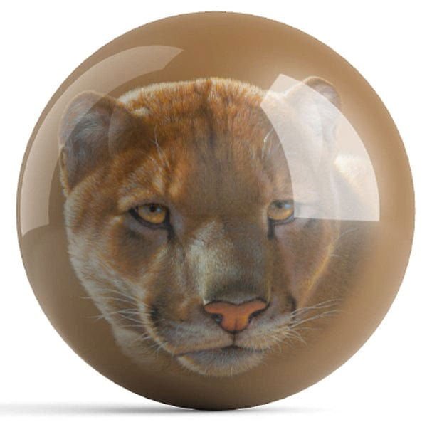 Ontheballbowling Mountain Lion Bowling Ball By Wild Wings - Image 2