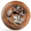 Ontheballbowling Three Kittens Bowling Ball By Wild Wings - Image 2
