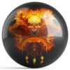 Ontheballbowling Wendigo Bowling Ball by Pyropainter Michael Stewart - Image 2