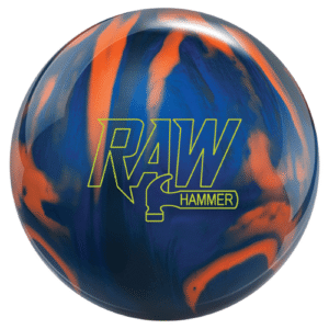 Hammer Raw Hammer Blue/Black/Orange Hybrid Bowling Ball