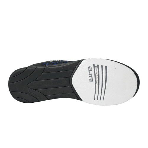 ELITE Men's Pinnacle Black/Royal Athletic Lace Up Bowling Shoes - Image 8