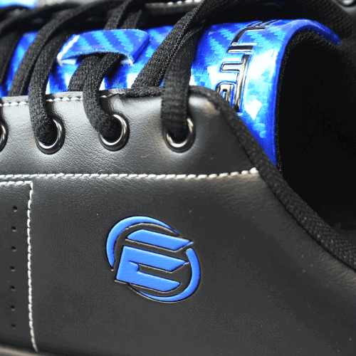 ELITE Men's Classic Black/Royal Bowling Shoes - Image 6