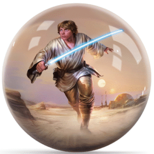OnTheBallBowling Star Wars Luke Skywalker Bowling Ball