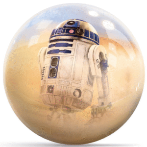 OnTheBallBowling Star Wars R2-D2 Desert Background Bowling Ball