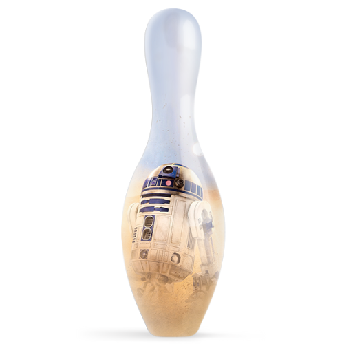 OnTheBallBowling Star Wars R2-D2 Desert Background Bowling Pin