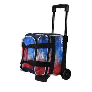 ELITE Basic Single Roller Red/Blue/White Bowling Bag